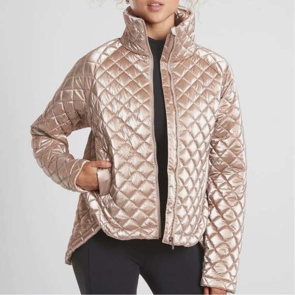 Athleta Jackets & Blazers - ATHLETA WHISPER FEATHERLESS PUFFER JACKET